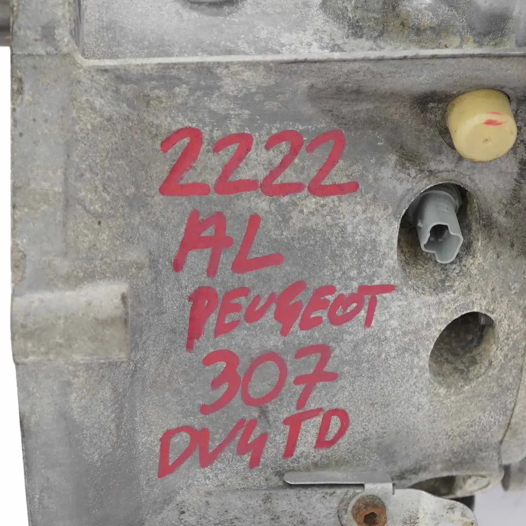 Peugeot 307 1.4 HDi DV4TD Diesel Boîte de Vitesses Manuelle GARANTIE - SKU 2222AL - Numéro de pièce 2222AL