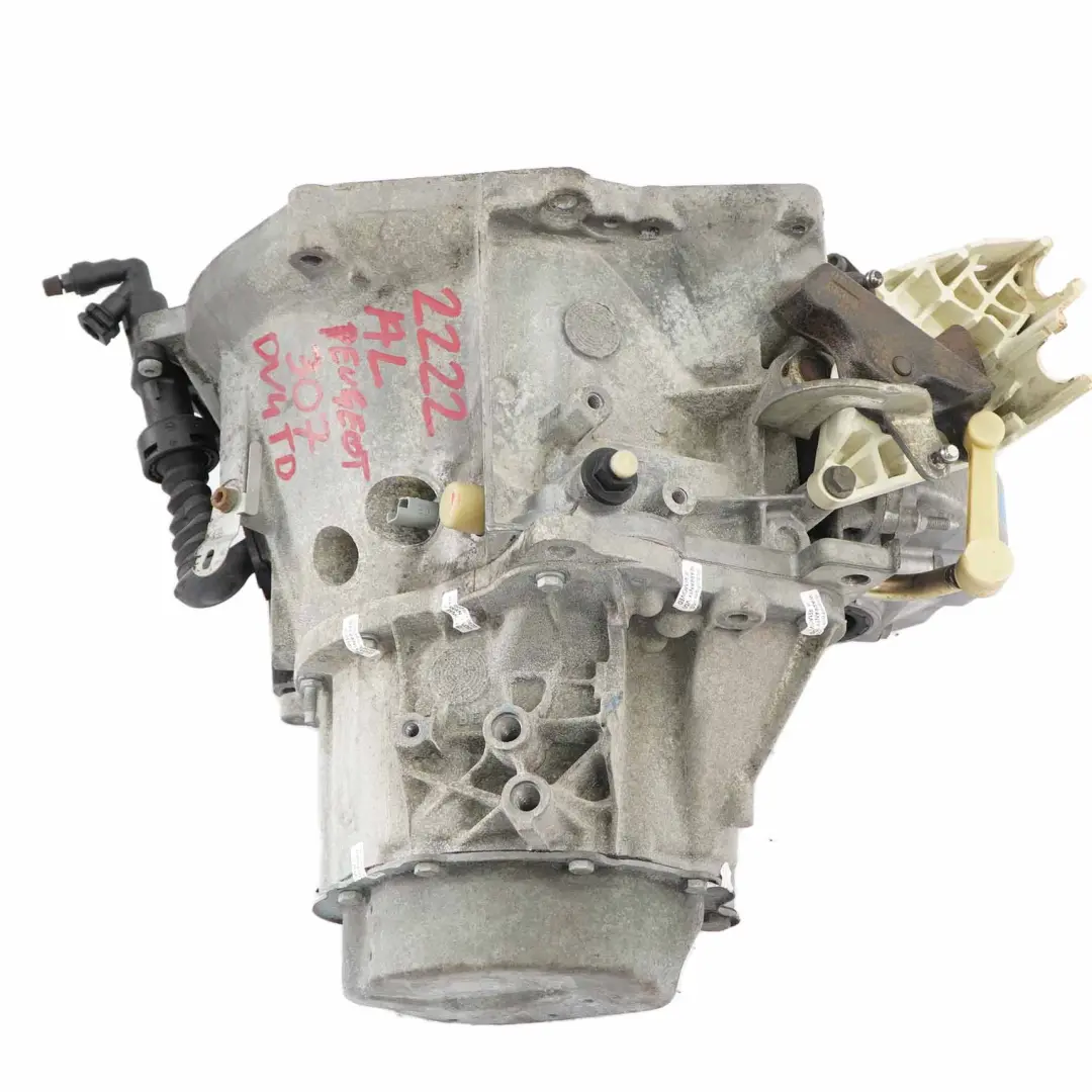 DV4TD Diesel 5 Velocità Cambio Manuale GARANZIA per Peugeot 307 1.4 HDi con numero di parte 2222AL Peugeot 307 1.4 HDi DV4TD Diesel 5 Velocità Cambio Manuale GARANZIA - SKU 2222AL - Numero di parte 2222AL