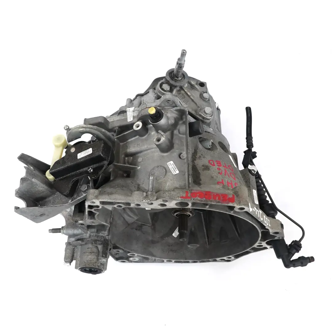 9H06 5 Speed Manual Gearbox 9HP DV6 DTED 9680886910 WARRANTY Peugeot 308 1.6 HDi - SKU 2222LL-1 - Part number 2222LL