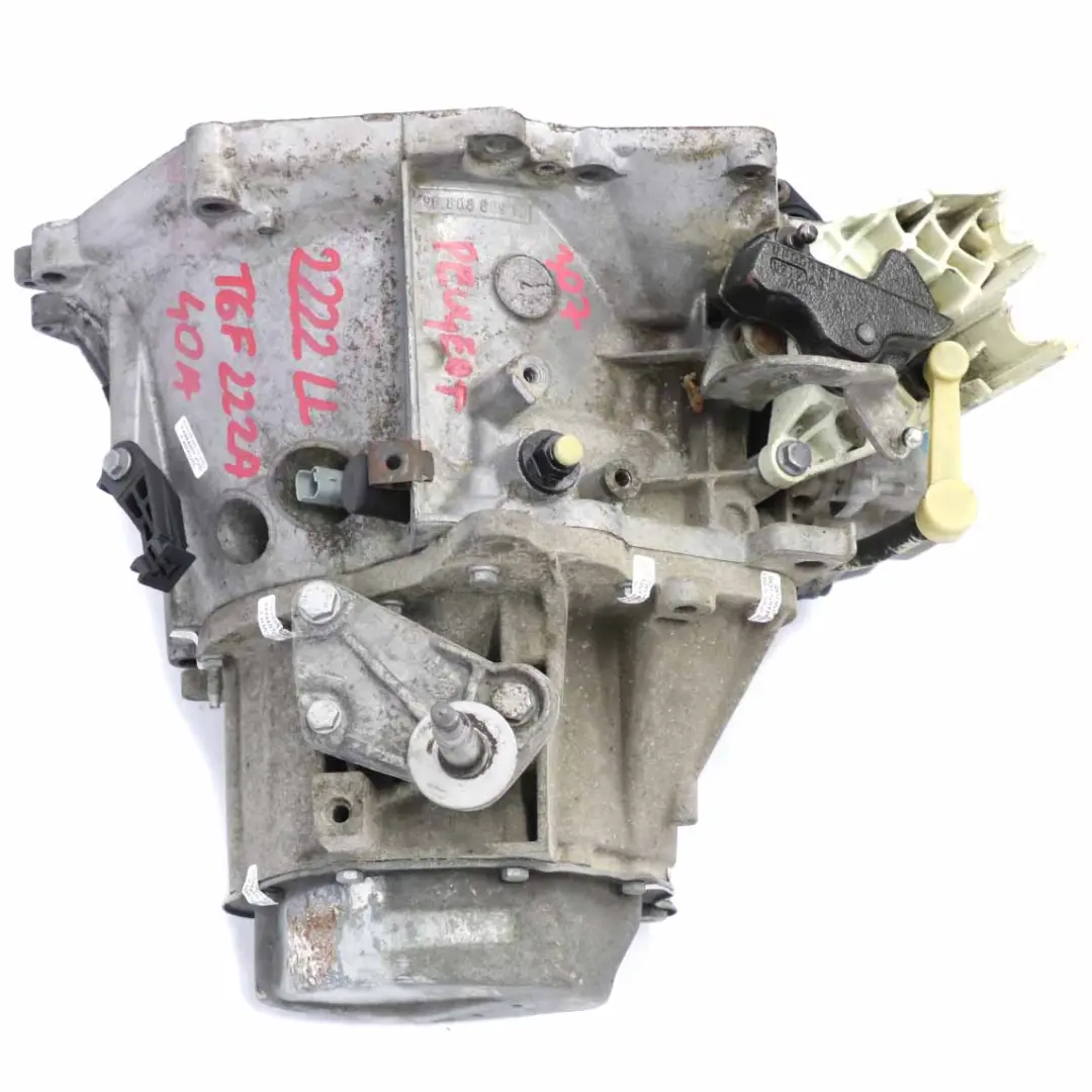 Peugeot 307 9HZ Caja cambios manual 5 velocidades T6F222A40A 9680886910 GARANTÍA - SKU 2222LL - Número de pieza 2222LL