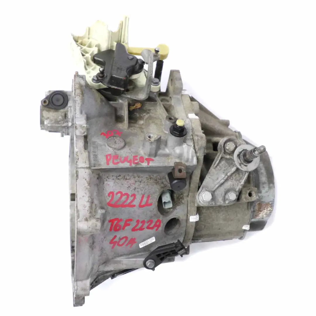 Peugeot 307 308 9HZ 5 Speed Manual Gearbox T6F222A40A 9680886910 WARRANTY - SKU 2222LL - Part number 2222LL