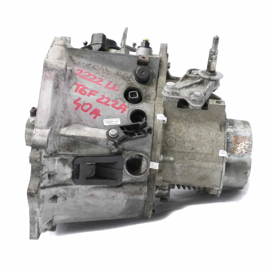 Peugeot 307 308 9HZ 5 Speed Manual Gearbox T6F222A40A 9680886910 WARRANTY - SKU 2222LL - Part number 2222LL