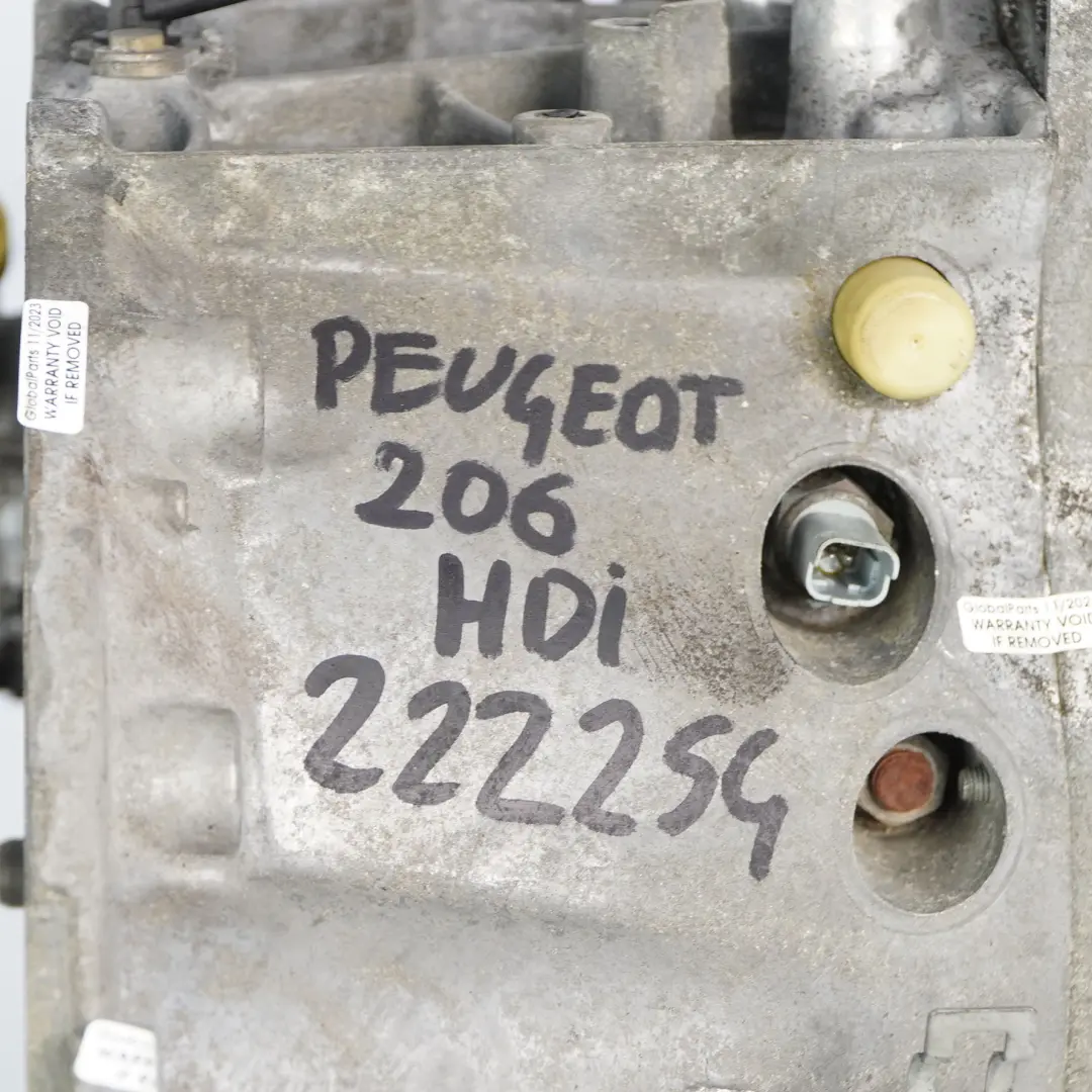Gang Schaltgetriebe BE4 L GARANTIE für Peugeot 206 2.0 HDi Diesel 5 mit Teilenummer 2222SG Peugeot 206 2.0 HDi Diesel 5 Gang Schaltgetriebe BE4 L GARANTIE - SKU 2222SG - Teilenummer 2222SG