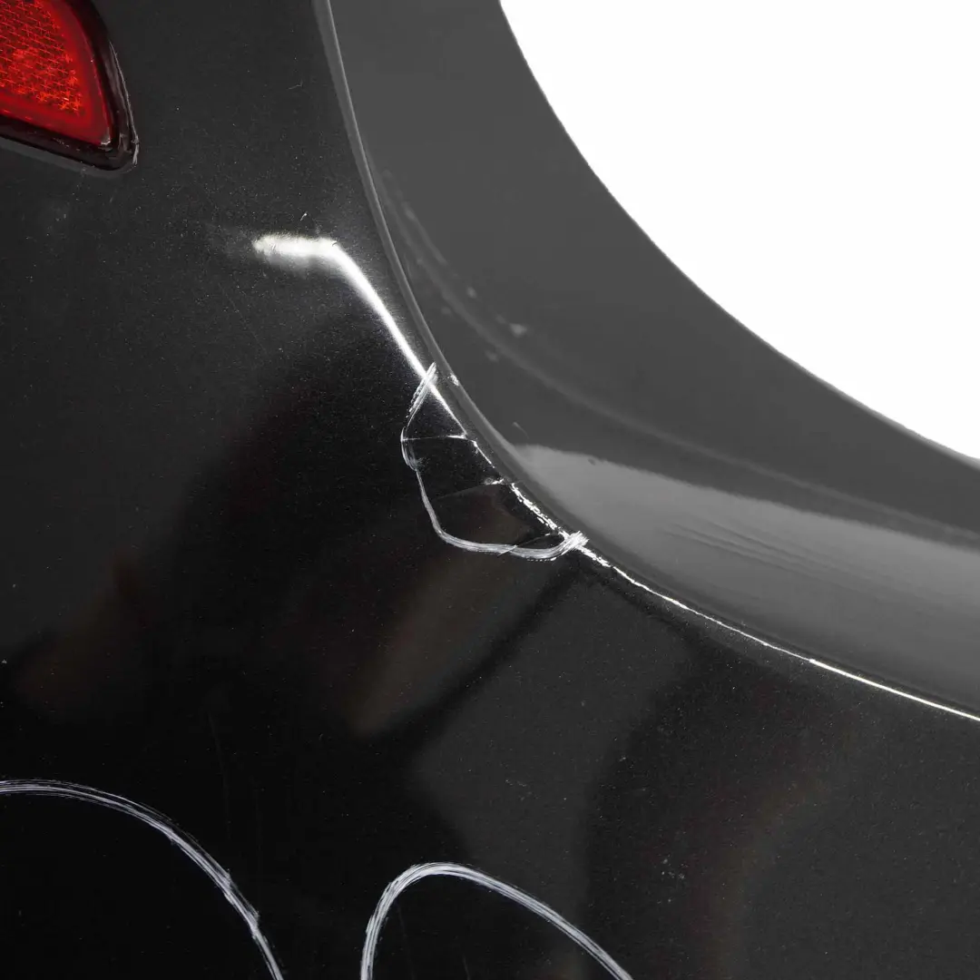 BMW F10 Rear Bumper Panel M Sport PDC Covering Black Sapphire Metallic - 475 - SKU 2223018-BS - Part number 2223018