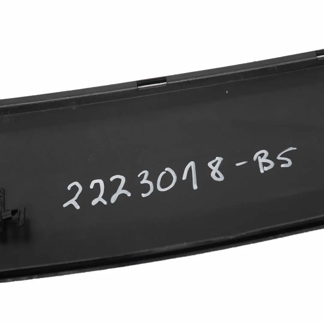 Bumper Panel M Sport PDC Covering Black Sapphire Metallic - 475 to BMW F10 Rear with Part number 2223018 BMW F10 Rear Bumper Panel M Sport PDC Covering Black Sapphire Metallic - 475 - SKU 2223018-BS - Part number 2223018