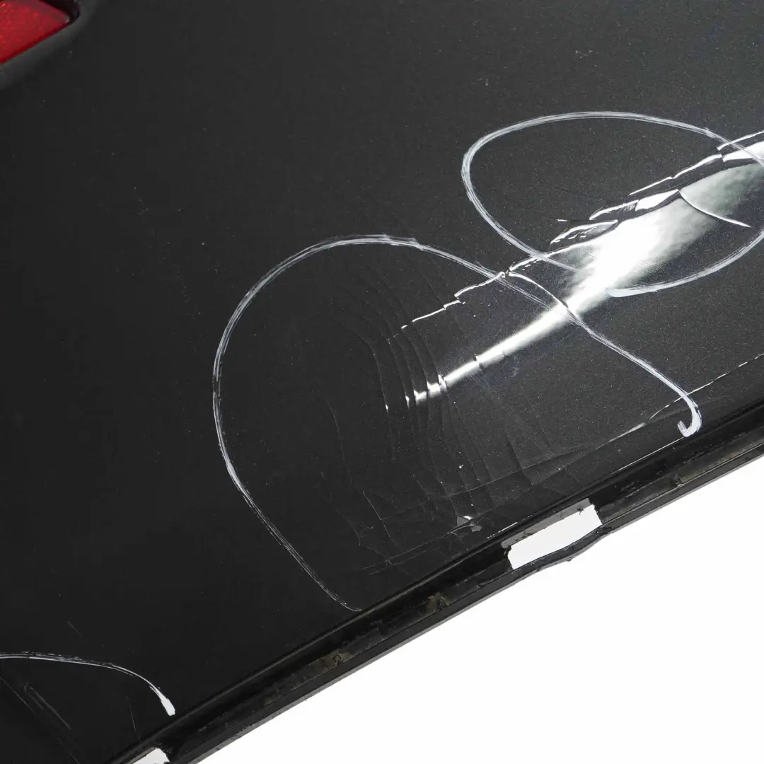 BMW F10 Rear Bumper Panel M Sport PDC Covering Black Sapphire Metallic - 475 - SKU 2223018-BS - Part number 2223018