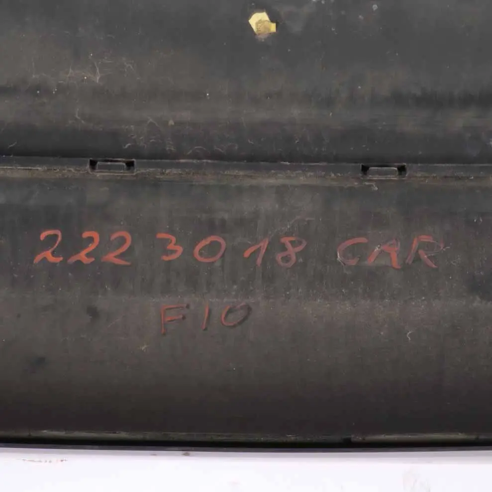 BMW F10 Tylny Zderzak Panel M Sport PDC Pokrycie Carbon Black Metallic 416 - SKU 2223018-CAR - Numer Części 2223018