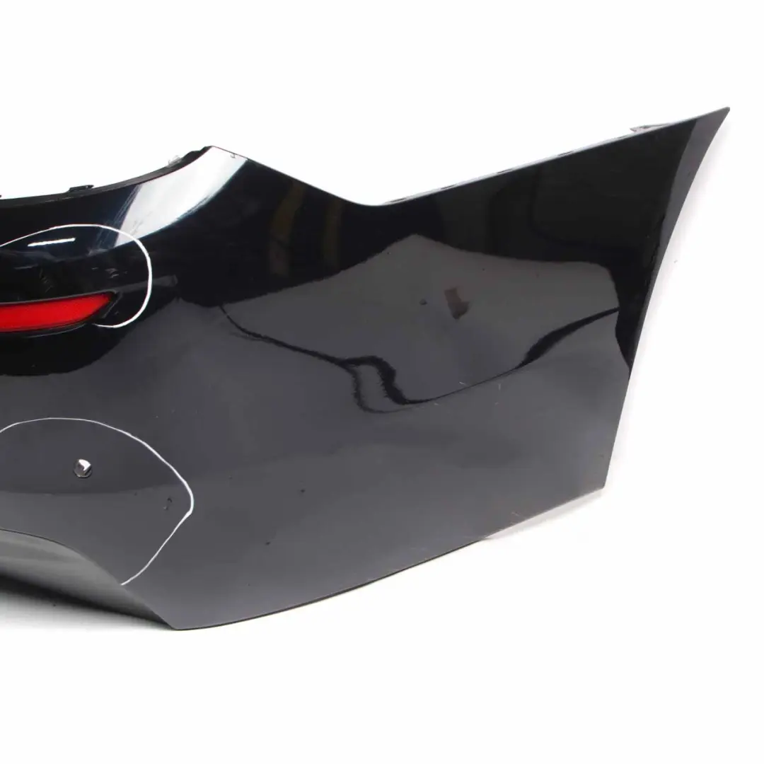 BMW F10 Tylny Zderzak Panel M Sport PDC Pokrycie Carbon Black Metallic 416 - SKU 2223018-CAR - Numer Części 2223018