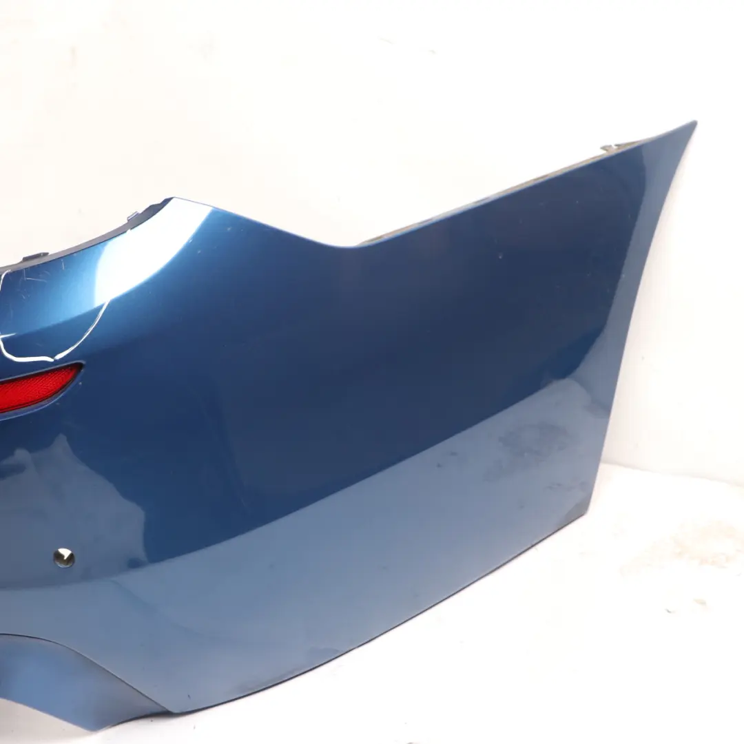 BMW F10 M5 Rear Bumper Panel PDC Covering Monte Carlo Blue Metallic - B05 - SKU 2223018-MCB - Part number 2223018