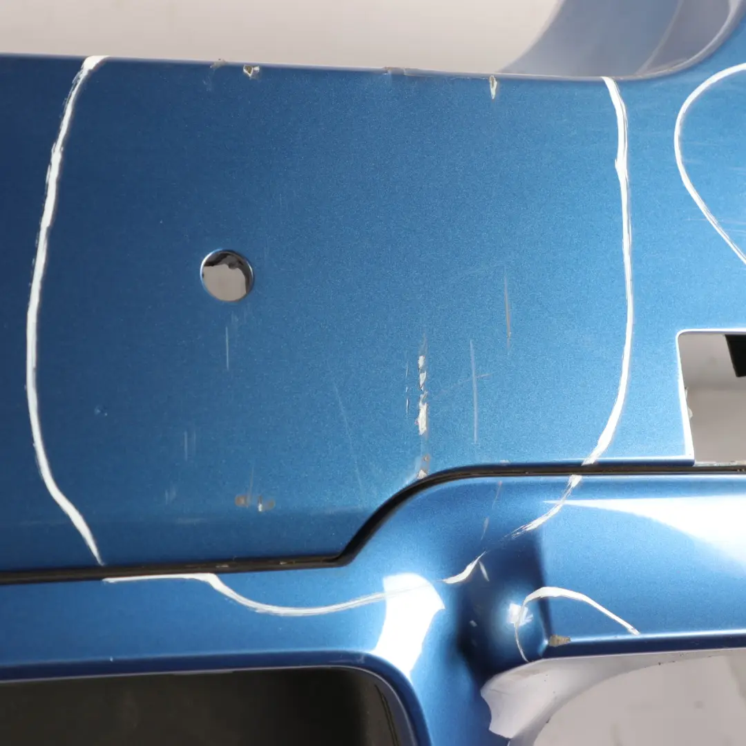 Bumper Panel PDC Covering Monte Carlo Blue Metallic - B05 to BMW F10 M5 Rear with Part number 2223018 BMW F10 M5 Rear Bumper Panel PDC Covering Monte Carlo Blue Metallic - B05 - SKU 2223018-MCB - Part number 2223018