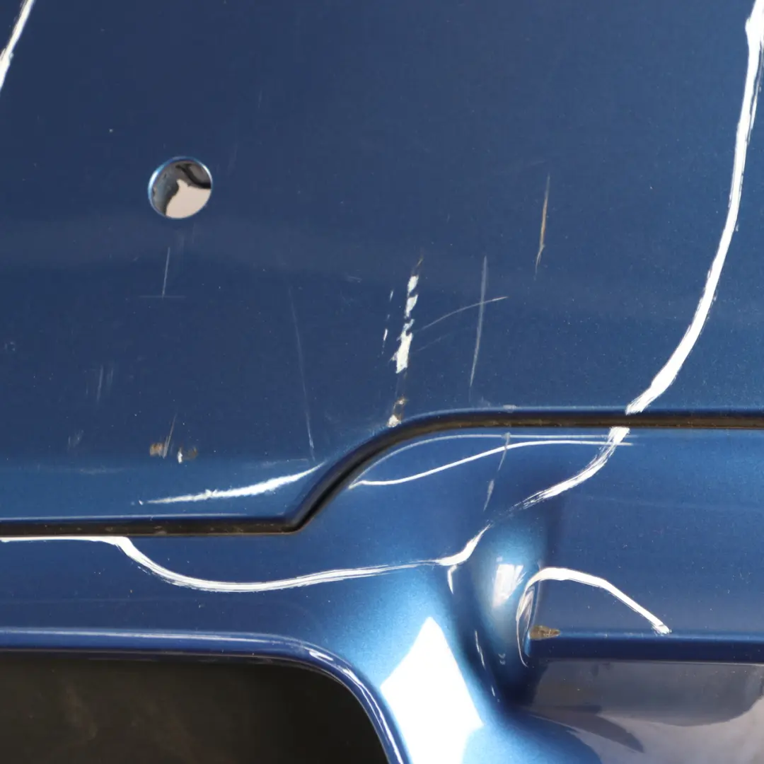 Bumper Panel PDC Covering Monte Carlo Blue Metallic - B05 to BMW F10 M5 Rear with Part number 2223018 BMW F10 M5 Rear Bumper Panel PDC Covering Monte Carlo Blue Metallic - B05 - SKU 2223018-MCB - Part number 2223018
