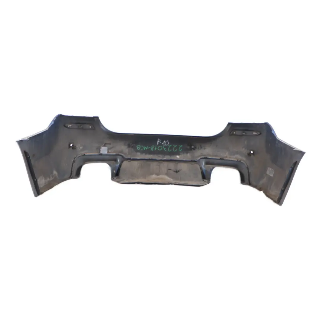 BMW F10 M5 Rear Bumper Panel PDC Covering Monte Carlo Blue Metallic - B05 - SKU 2223018-MCB - Part number 2223018