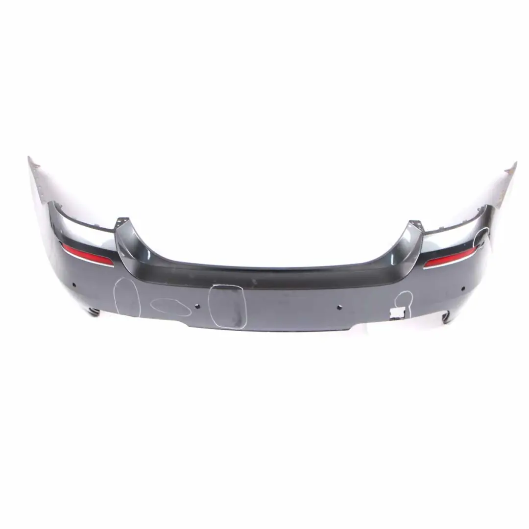 BMW F10 Rear Bumper Panel M Sport PDC Covering Mineral Grey Metallic - B39 - SKU 2223018-MG - Part number 2223018