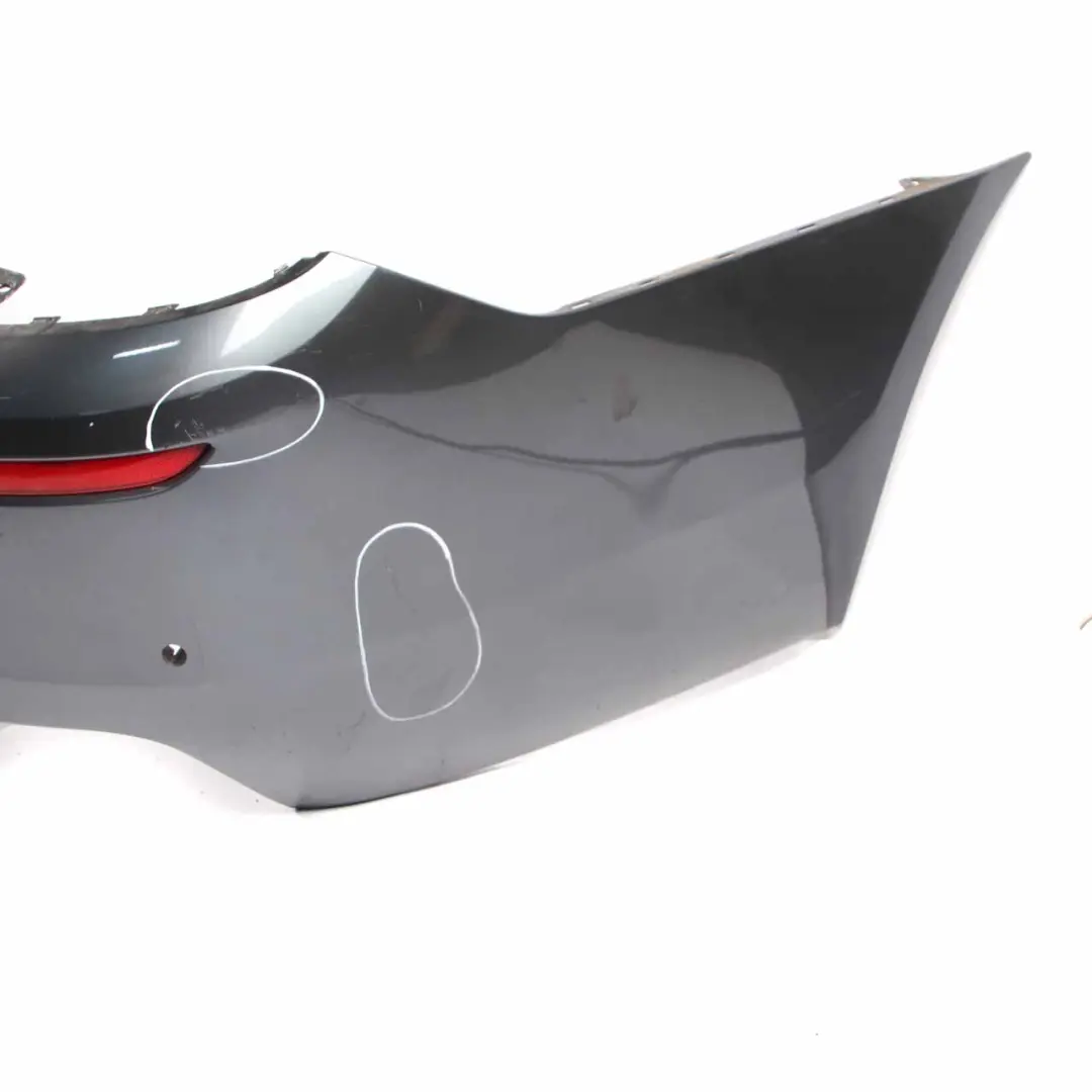 BMW F10 Rear Bumper Panel M Sport PDC Covering Mineral Grey Metallic - B39 - SKU 2223018-MG - Part number 2223018