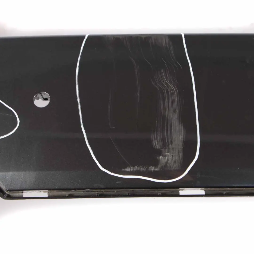 BMW F10 Rear Bumper Panel M Sport PDC Covering Mineral Grey Metallic - B39 - SKU 2223018-MG - Part number 2223018