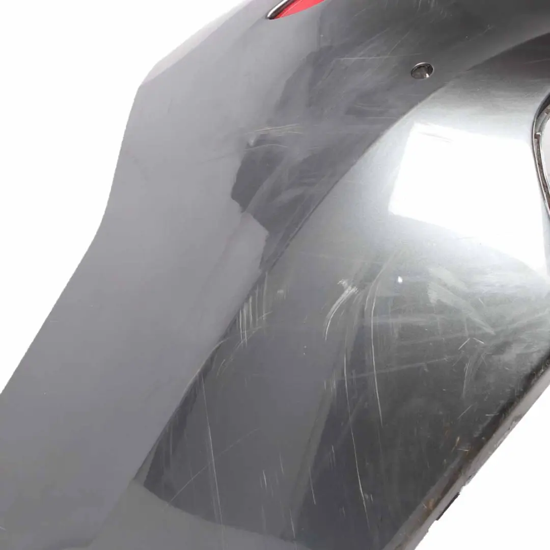BMW F10 Rear Bumper Panel M Sport PDC Covering Mineral Grey Metallic - B39 - SKU 2223018-MG - Part number 2223018