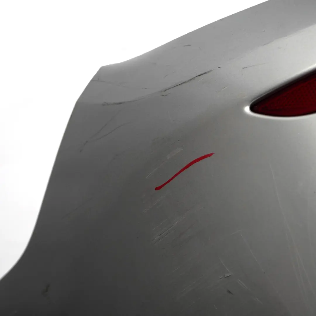 BMW F10 Rear Bumper Panel M Sport PDC Covering Titansilber Silver Metallic - 354 - SKU 2223018-TS - Part number 2223018