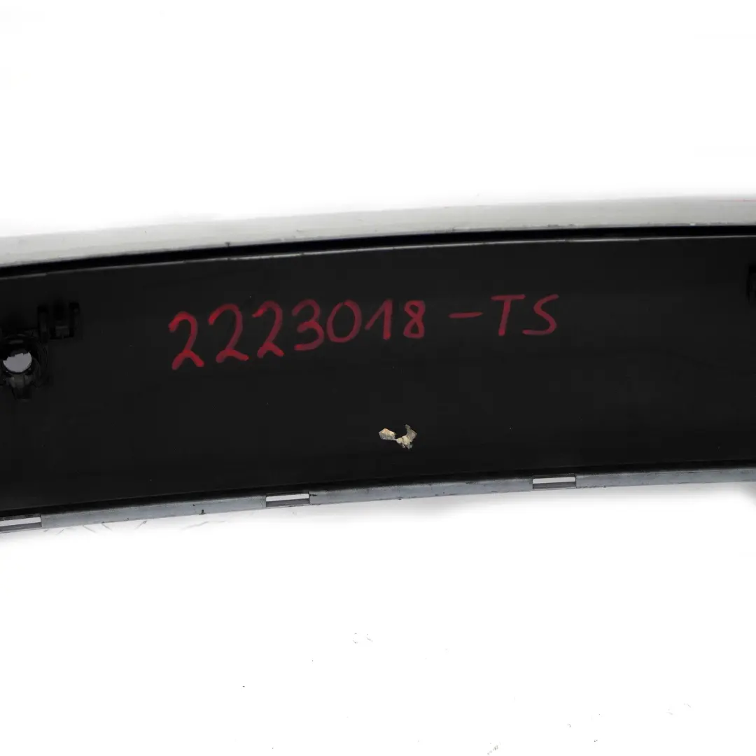 Bumper Panel M Sport PDC Covering Titansilber Silver Metallic - 354 to BMW F10 Rear with Part number 2223018 BMW F10 Rear Bumper Panel M Sport PDC Covering Titansilber Silver Metallic - 354 - SKU 2223018-TS - Part number 2223018