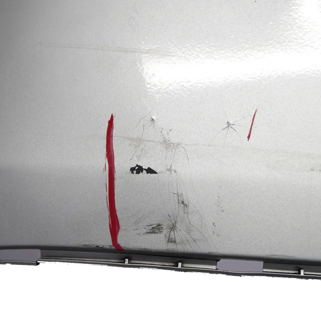 BMW F10 Rear Bumper Panel M Sport PDC Covering Titansilber Silver Metallic - 354 - SKU 2223018-TS - Part number 2223018