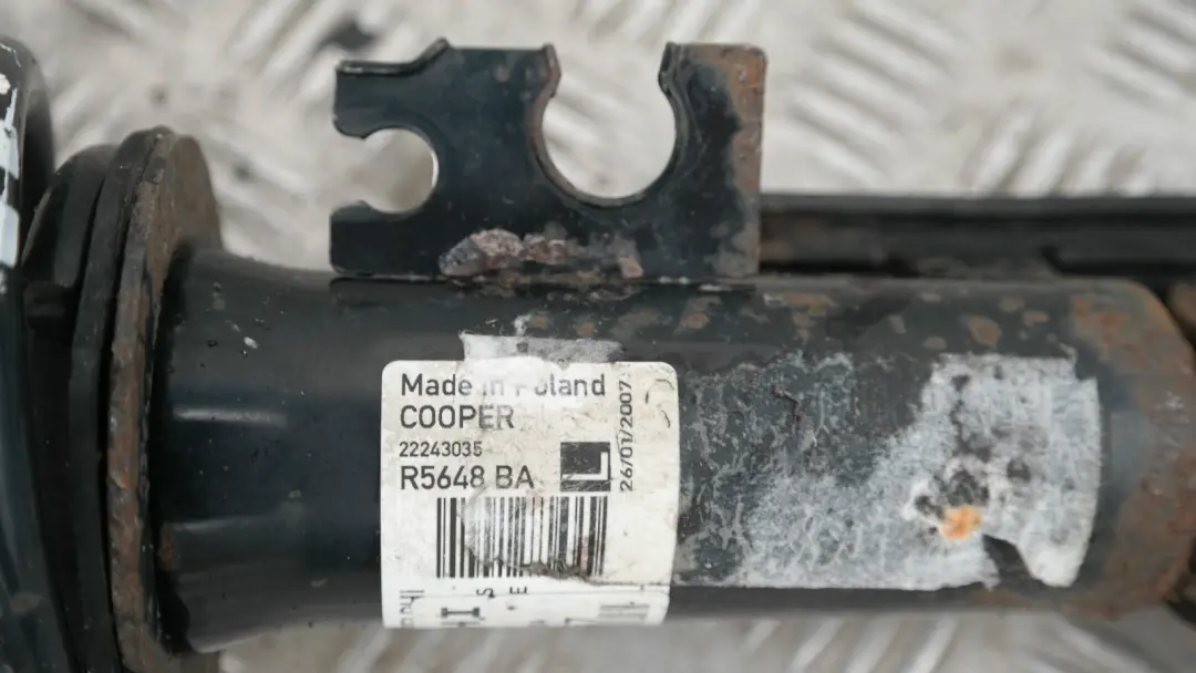 Coupé Spring Strut Shock Absorber Rear Left N/S to Mini R56 Cooper with Part number 22235767 Mini R56 Cooper Coupé Spring Strut Shock Absorber Rear Left N/S - SKU 22235767-1 - Part number 22235767