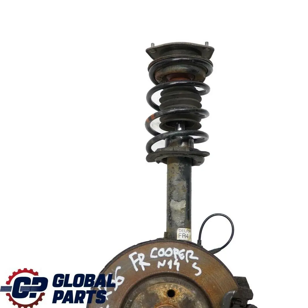 Mini R56 Cooper S N14 Front Right O/S Spring Strut Leg Brake Suspension Hub - SKU 6782210-1 - Part number 22245218