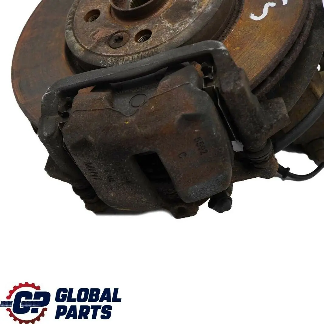 Mini R56 Cooper S N14 Front Right O/S Spring Strut Leg Brake Suspension Hub - SKU 6782210-1 - Part number 22245218