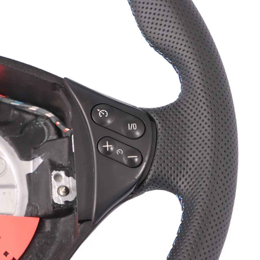 NUOVO Volante M Sport in Pelle Nera Tricolore per BMW E39 E38 con numero di parte 2228670 BMW E39 E38 NUOVO Volante M Sport in Pelle Nera Tricolore - SKU 2228670-1 - Numero di parte 2228670