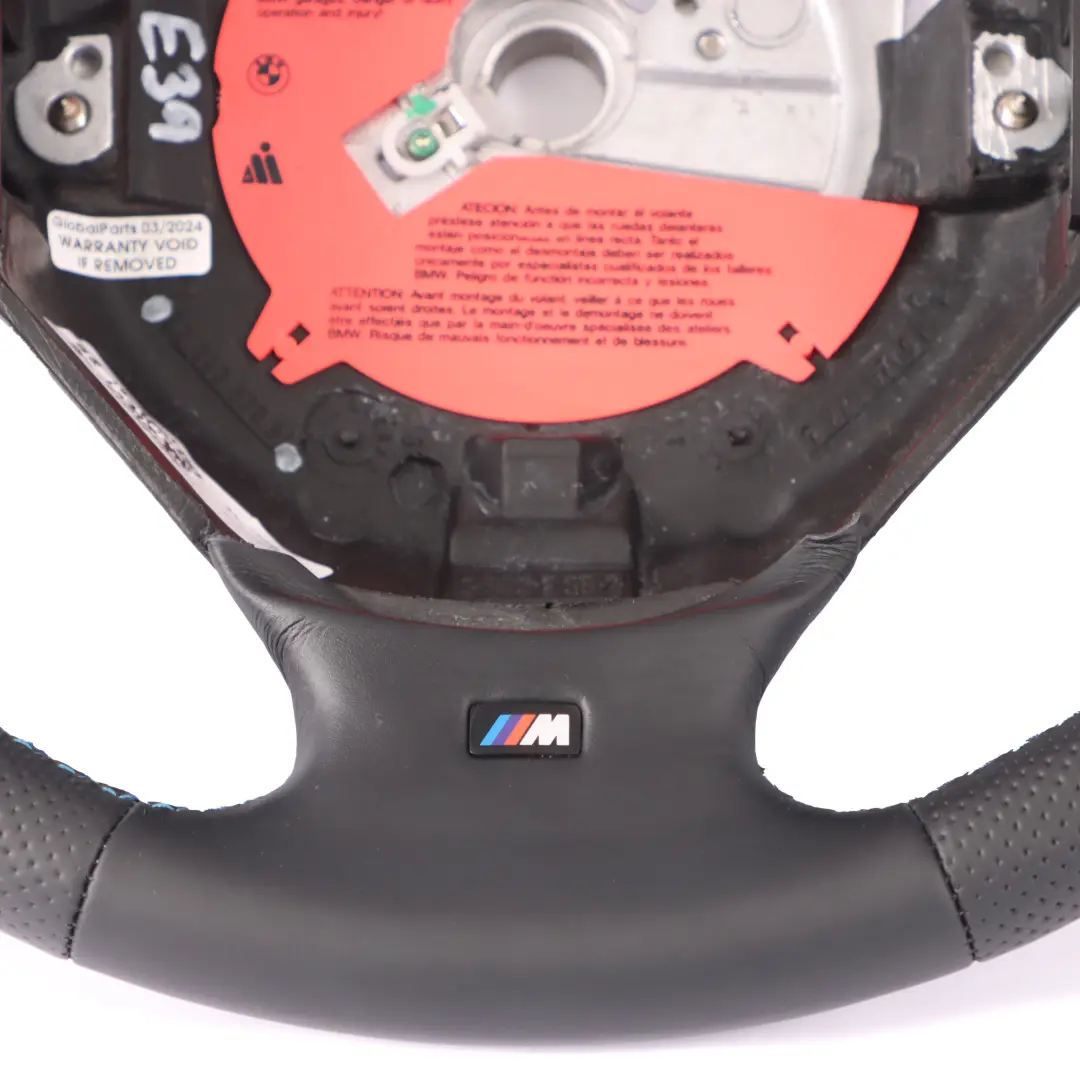 NEU Schwarz Leder M Sportlenkrad Sport Lenkrad Lederlenkrad für BMW E39 E38 mit Teilenummer 2228670 BMW E39 E38 NEU Schwarz Leder M Sportlenkrad Sport Lenkrad Lederlenkrad - SKU 2228670-1 - Teilenummer 2228670