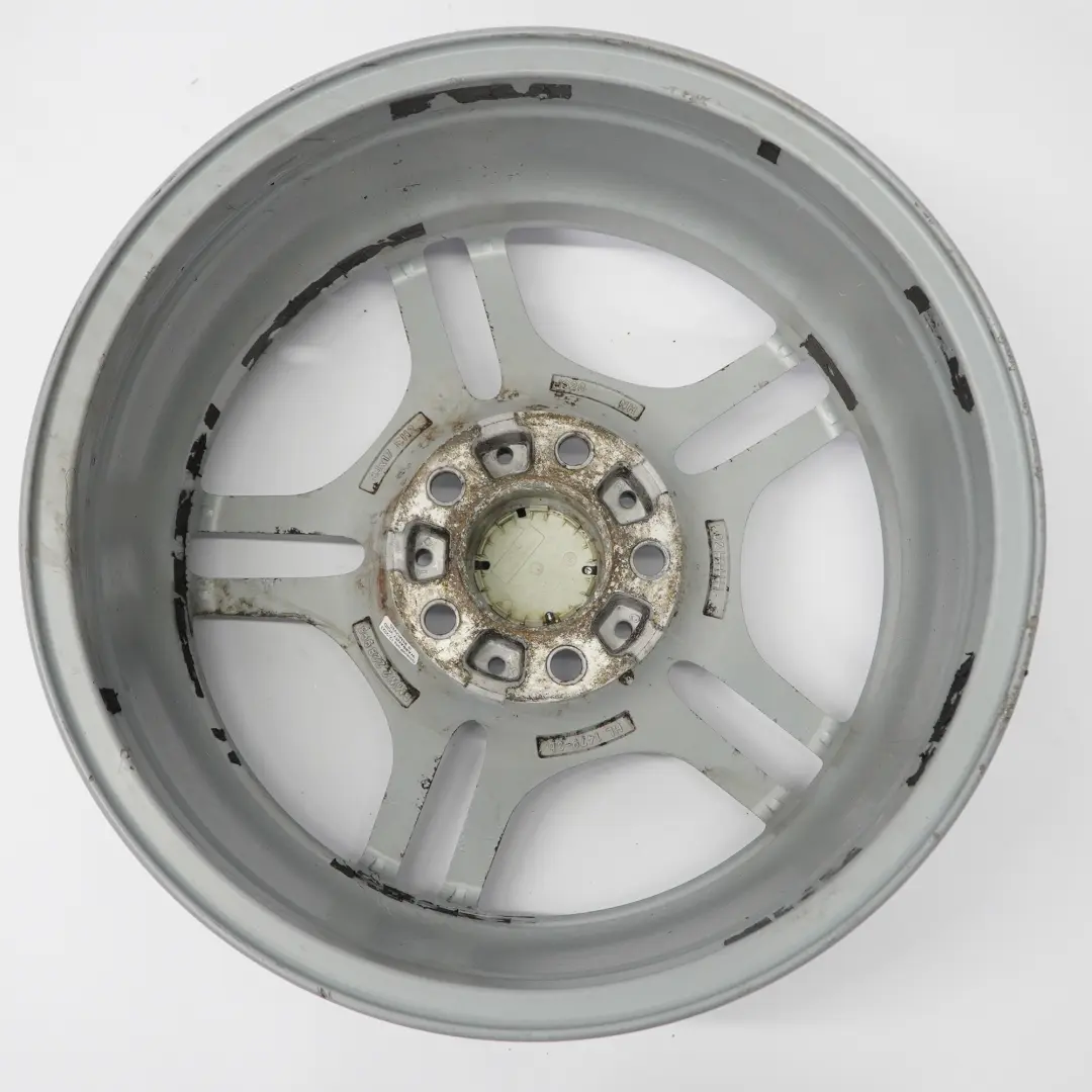 BMW E39 Silver Alloy Wheel Rim 17" 8J ET:20 M Parallel Spoke 66 - SKU 2228995-1 - Part number 2228995