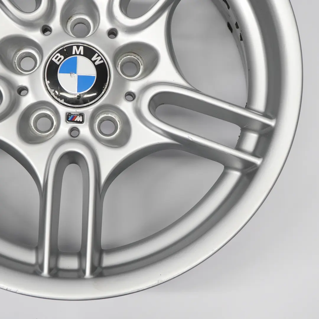  Llanta de aleación plateada BMW E39 17" 8J ET:20 M Parallel Spoke 66 - SKU 2228995-1 - Número de pieza 2228995