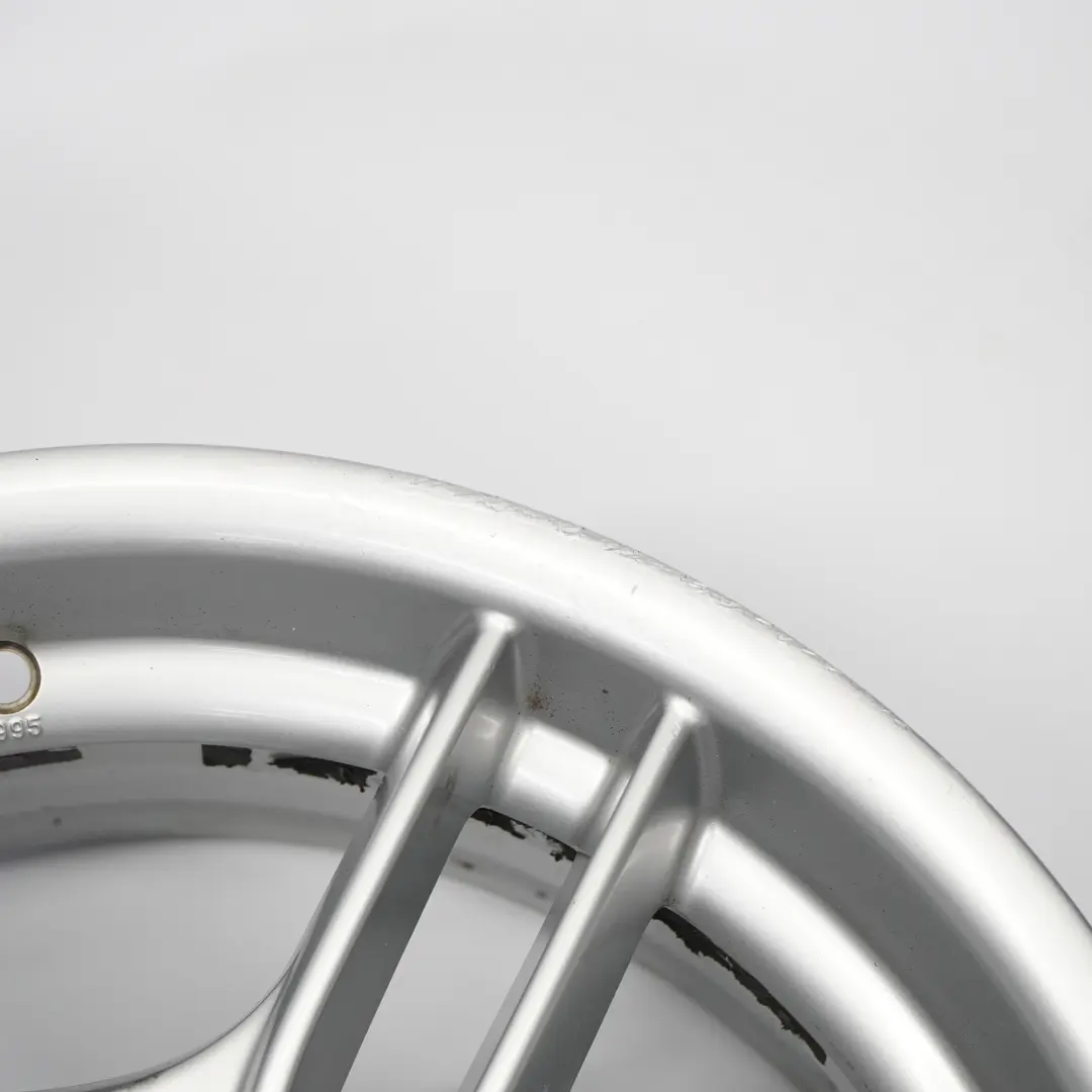 BMW E39 Silver Alloy Wheel Rim 17" 8J ET:20 M Parallel Spoke 66 - SKU 2228995-1 - Part number 2228995
