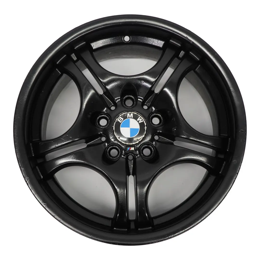 Alloy Rim 17" M Double Spoke 68 8,5J ET:50 to BMW 3 Series E46 Rear Wheel with Part number 2229135 BMW 3 Series E46 Rear Wheel Alloy Rim 17" M Double Spoke 68 8,5J ET:50 - SKU 2229135-1 - Part number 2229135