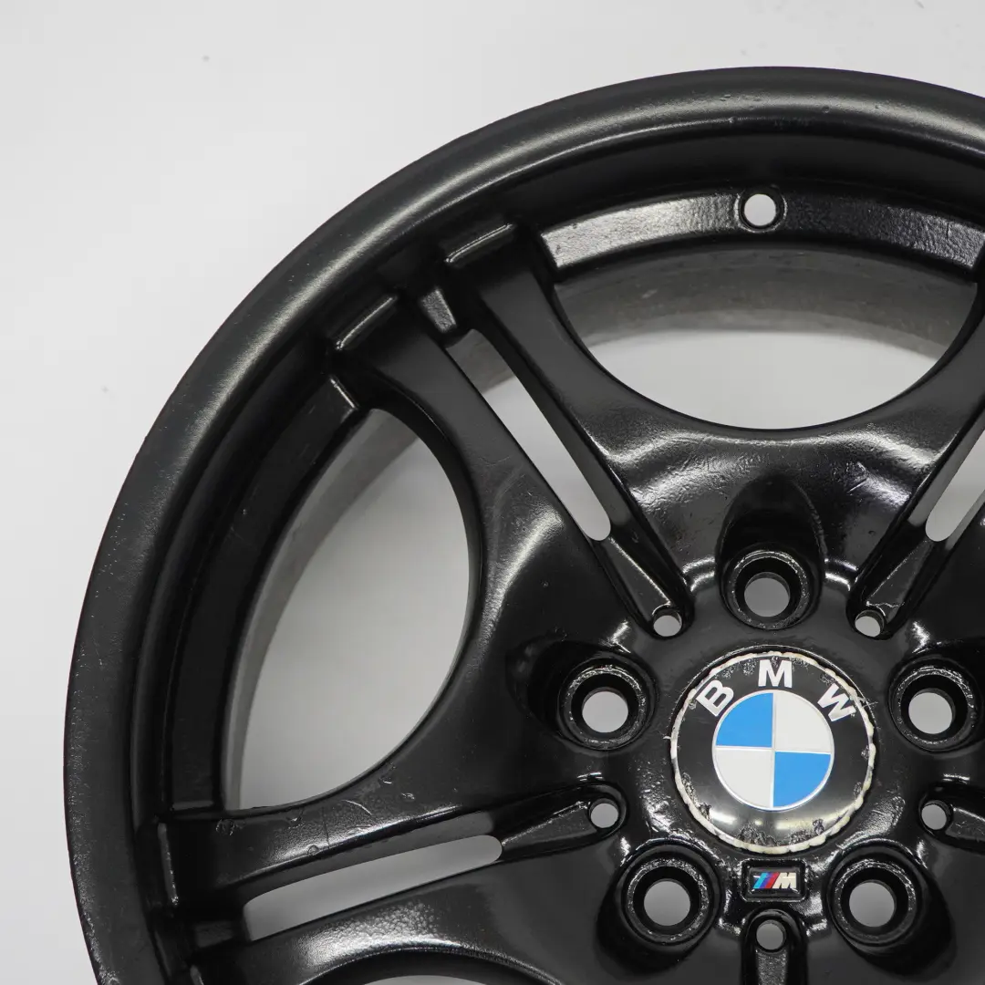 Alloy Rim 17" M Double Spoke 68 8,5J ET:50 to BMW 3 Series E46 Rear Wheel with Part number 2229135 BMW 3 Series E46 Rear Wheel Alloy Rim 17" M Double Spoke 68 8,5J ET:50 - SKU 2229135-1 - Part number 2229135