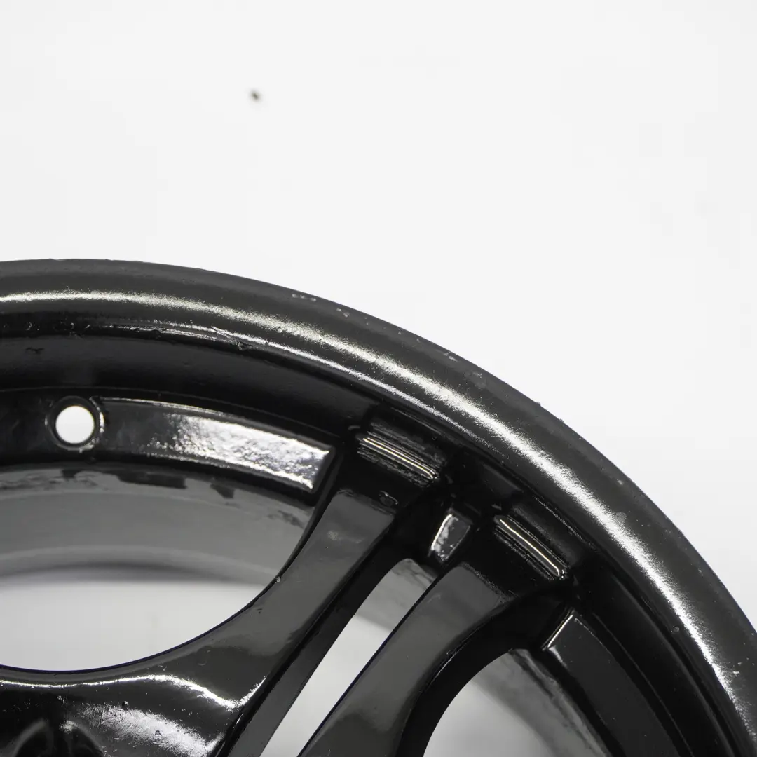 BMW E46 Rear Black Wheel Alloy Rim 17" M Double Spoke 68 8,5J ET:50 - SKU 2229135-2 - Part number 2229135