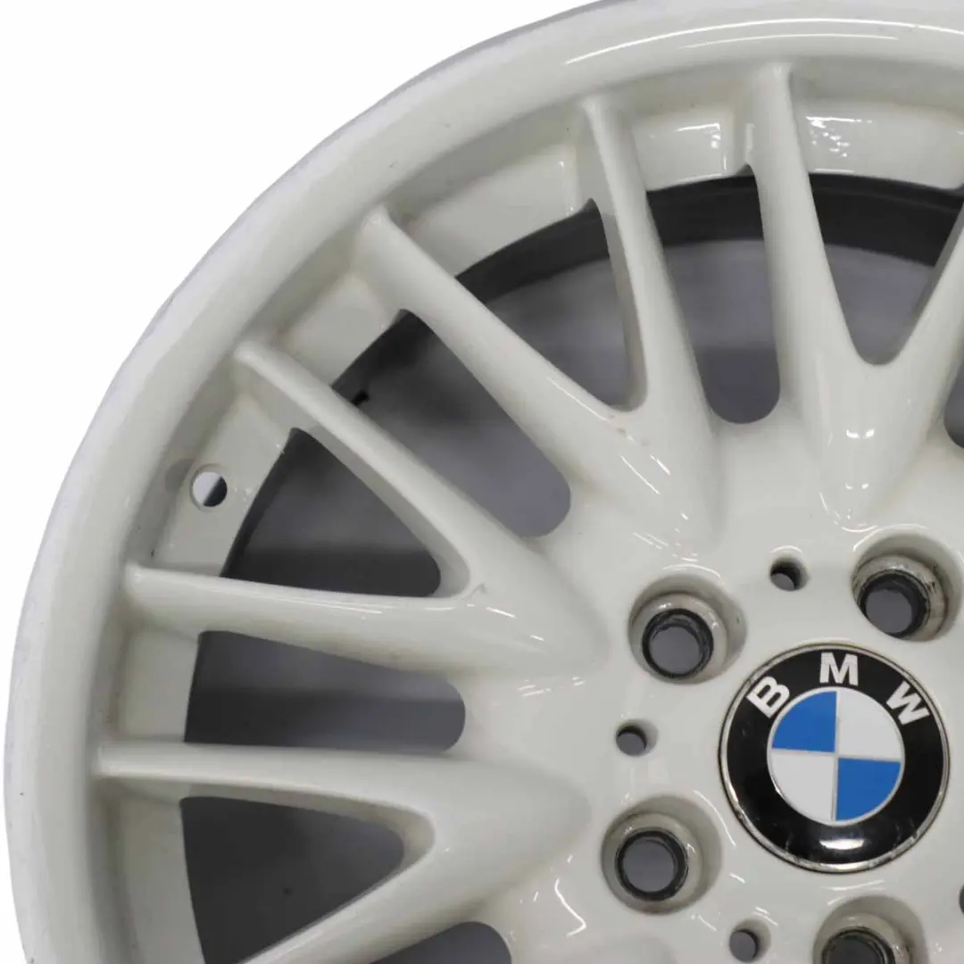 BMW E46 Cerchio in lega anteriore bianco a raggi V 72 18" 8J ET:47 - SKU 2229145-1 - Numero di parte 2229145