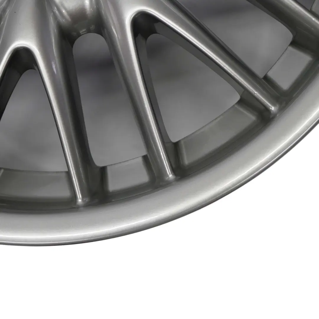 BMW E46 Silber Komplettes 4x Rad Alufelgen Alu Felge Felgen 18" V-Speiche 72 - SKU 2229145/2229155 - Teilenummer 2229145/2229155