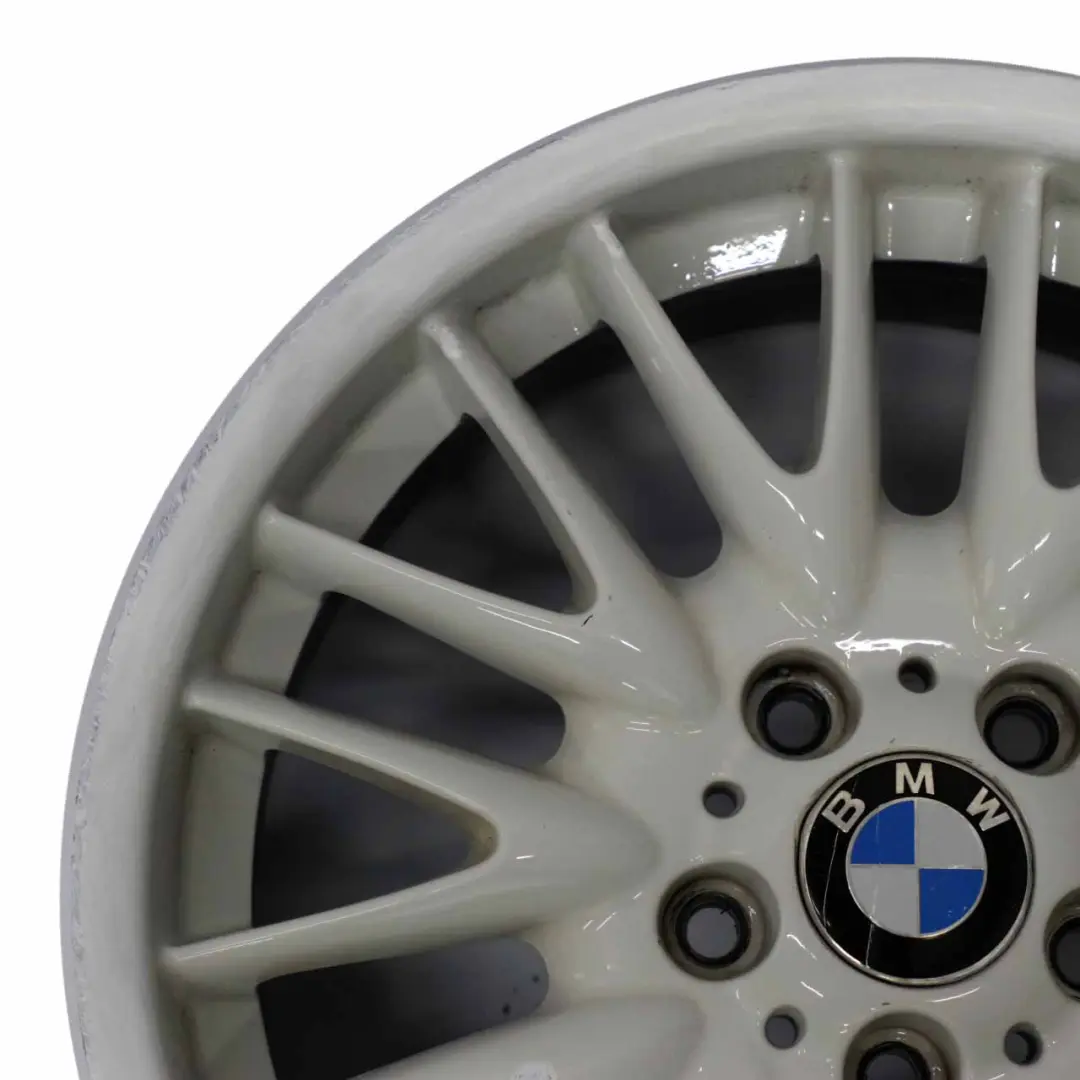 BMW E46 Cerchio in lega anteriore bianco a raggi V 72 18" 8J ET:47 - SKU 2229145-2 - Numero di parte 2229145