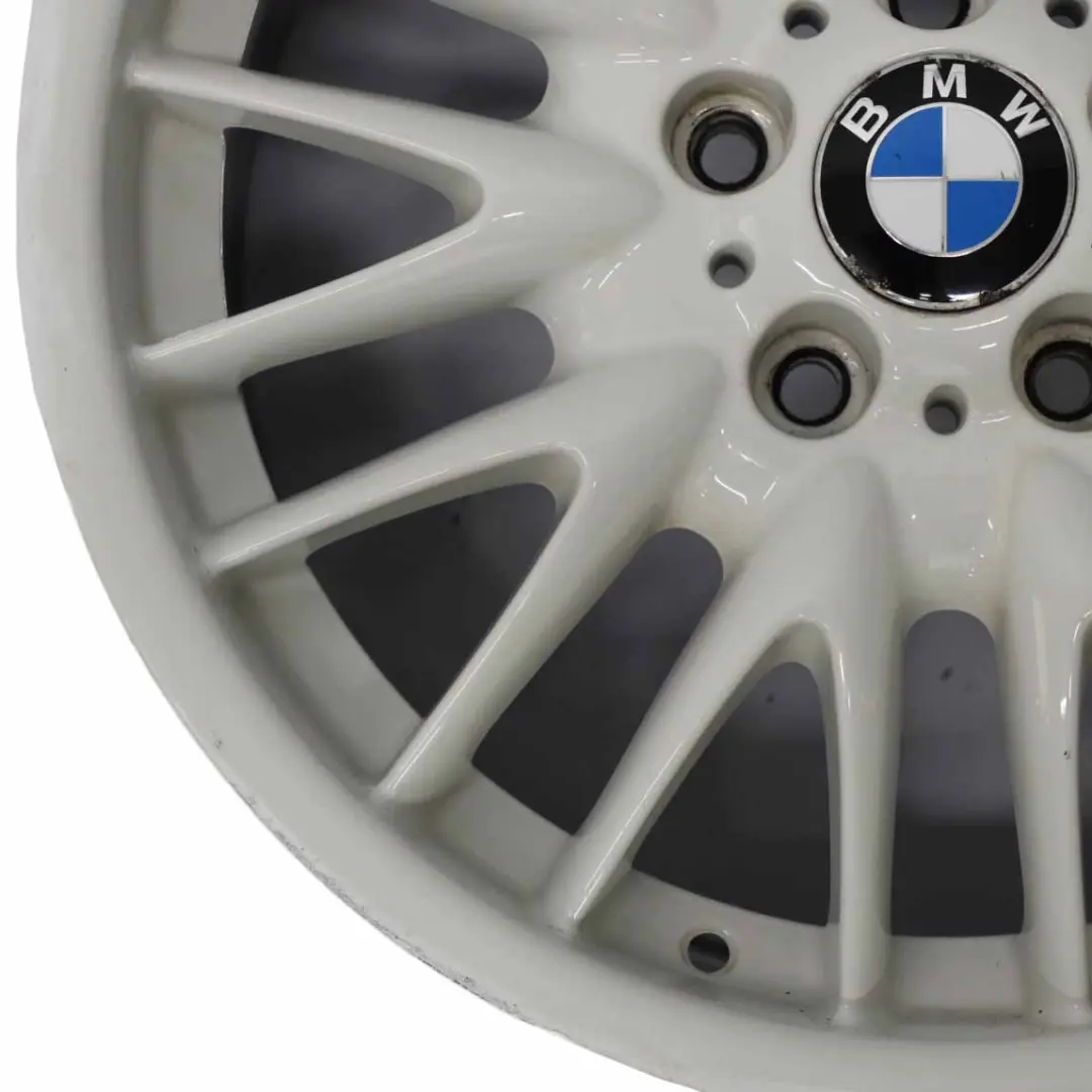 BMW E46 Roue Arrière Blanche Jante Alliage Rayons V 72 18" 8,5J ET:50 - SKU 2229155-1 - Numéro de pièce 2229155