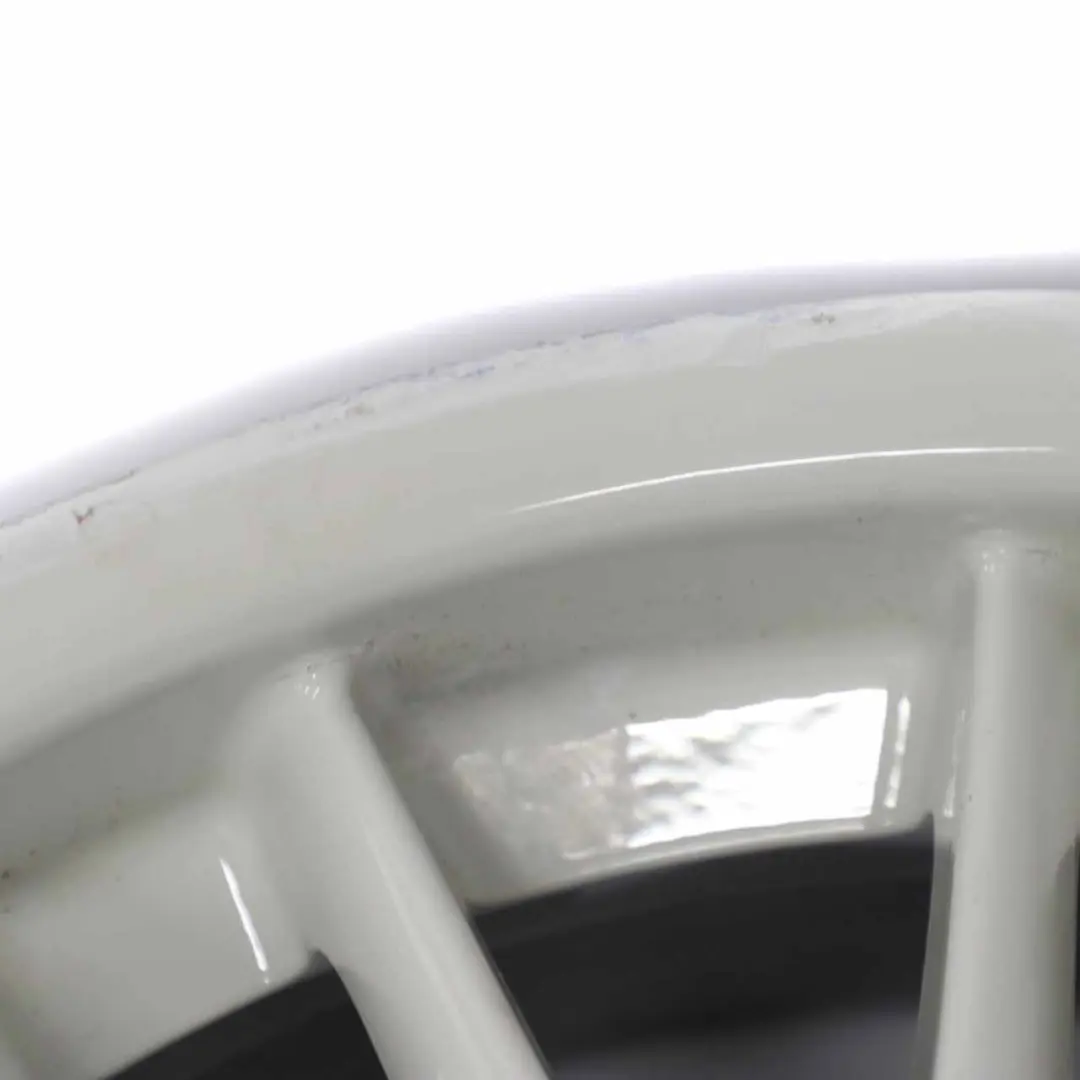 BMW E46 Roue Arrière Blanche Jante Alliage Rayons V 72 18" 8,5J ET:50 - SKU 2229155-1 - Numéro de pièce 2229155