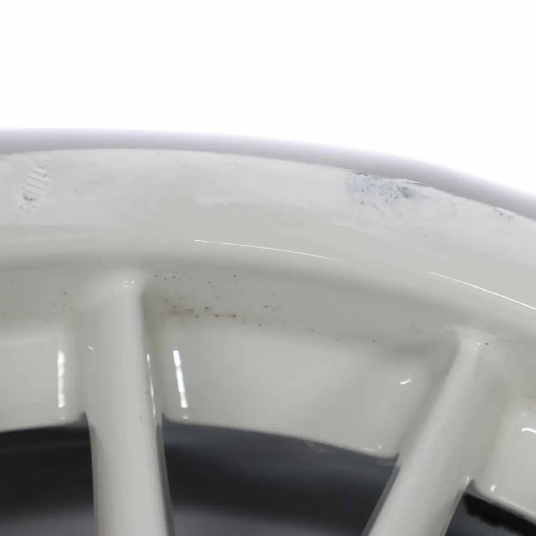 BMW E46 Roue Arrière Blanche Jante Alliage Rayons V 72 18" 8,5J ET:50 - SKU 2229155-1 - Numéro de pièce 2229155