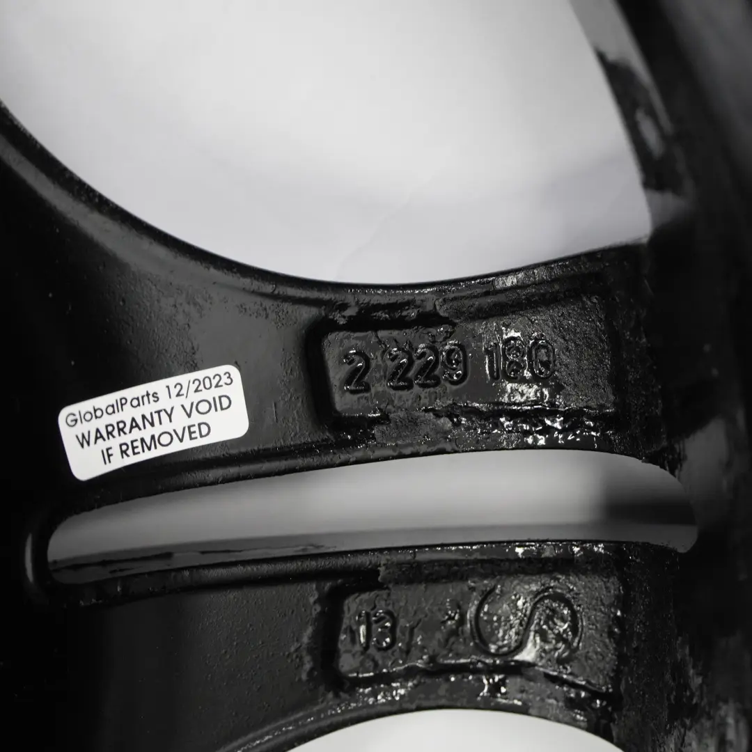 Vorne Alu Felge Alufelge 17" M Doppelspeiche 68 7,5J ET:41 für BMW E46 mit Teilenummer 2229180 BMW E46 Vorne Alu Felge Alufelge 17" M Doppelspeiche 68 7,5J ET:41 - SKU 2229180-1 - Teilenummer 2229180