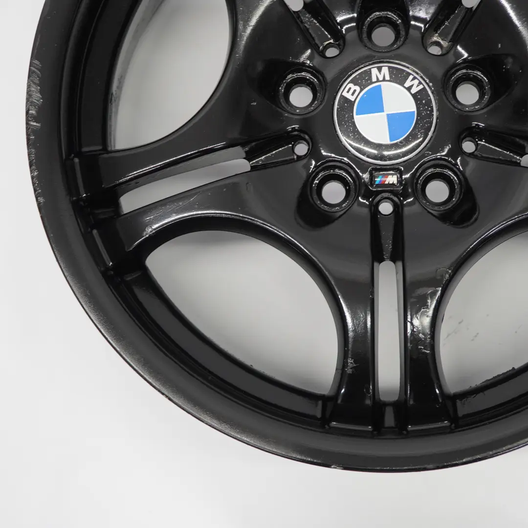 Cerchio anteriore in lega 17" M Doppie razze 68 7,5J ET:41 per BMW E46 con numero di parte 2229180 BMW E46 Cerchio anteriore in lega 17" M Doppie razze 68 7,5J ET:41 - SKU 2229180-1 - Numero di parte 2229180