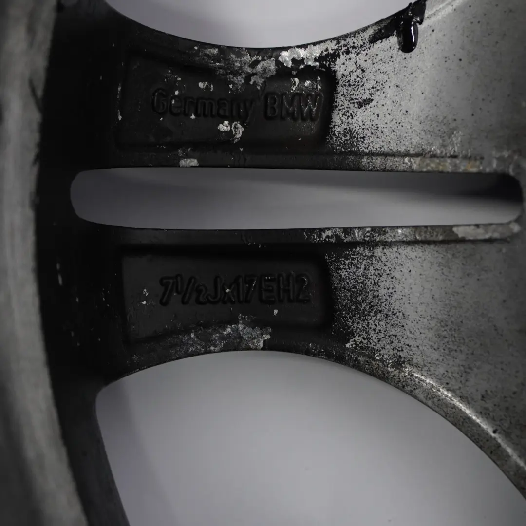 Vorderrad Schwarz Felge 17" M Doppel speiche 68 7,5J ET:41 für BMW E46 mit Teilenummer 2229180 BMW E46 Vorderrad Schwarz Felge 17" M Doppel speiche 68 7,5J ET:41 - SKU 2229180-2 - Teilenummer 2229180