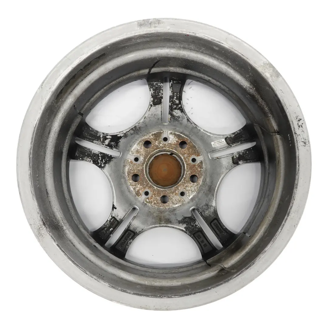 BMW E46 Vorderrad Schwarz Felge 17" M Doppel speiche 68 7,5J ET:41 - SKU 2229180-2 - Teilenummer 2229180