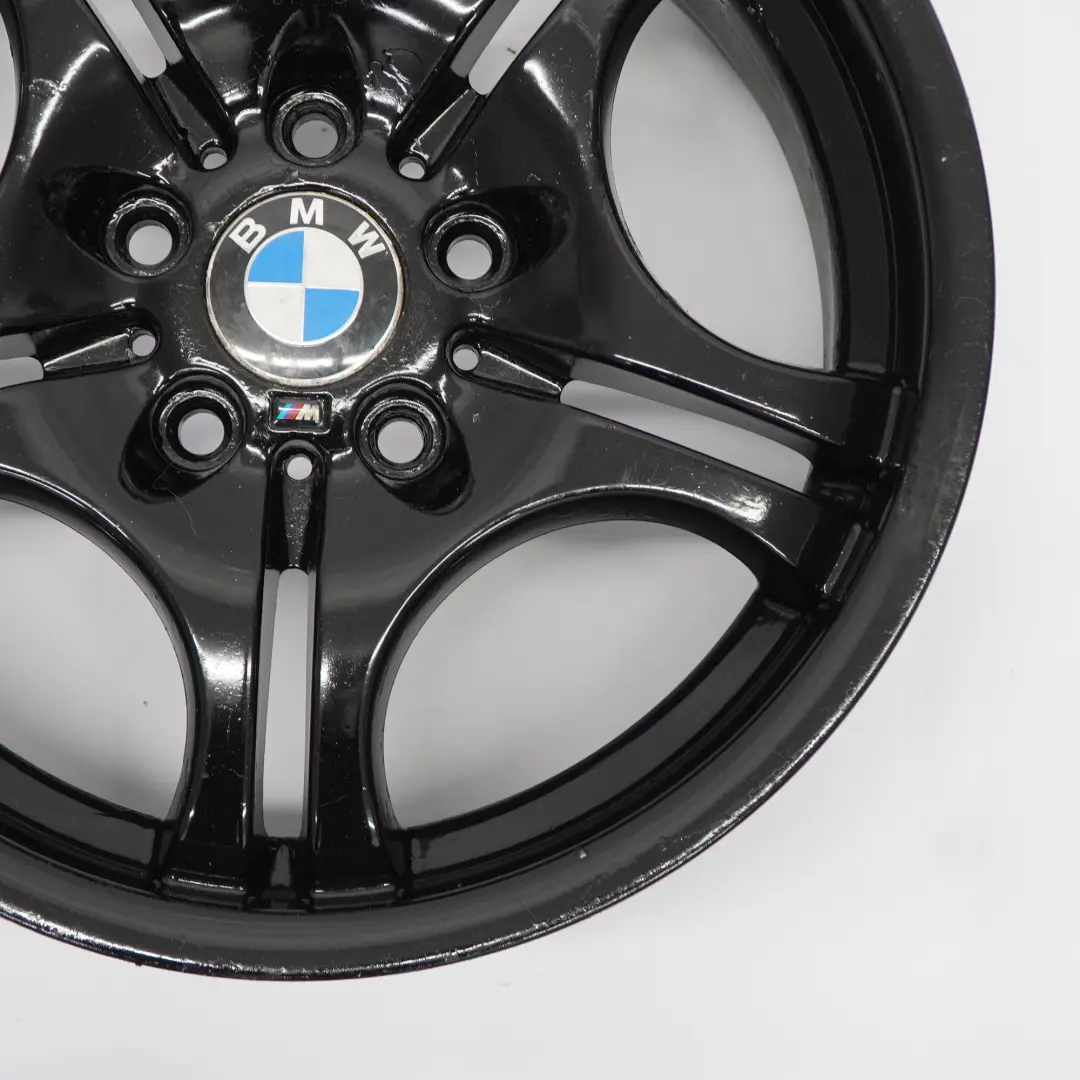 BMW E46 Roue avant noire Jante alliage 17" M Double rayon 68 7,5J ET:41 - SKU 2229180-2 - Numéro de pièce 2229180
