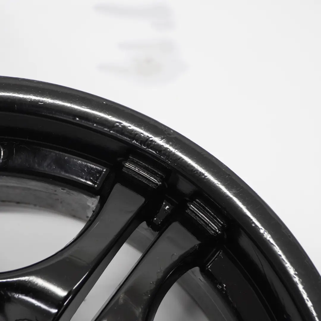 BMW E46 Vorderrad Schwarz Felge 17" M Doppel speiche 68 7,5J ET:41 - SKU 2229180-2 - Teilenummer 2229180
