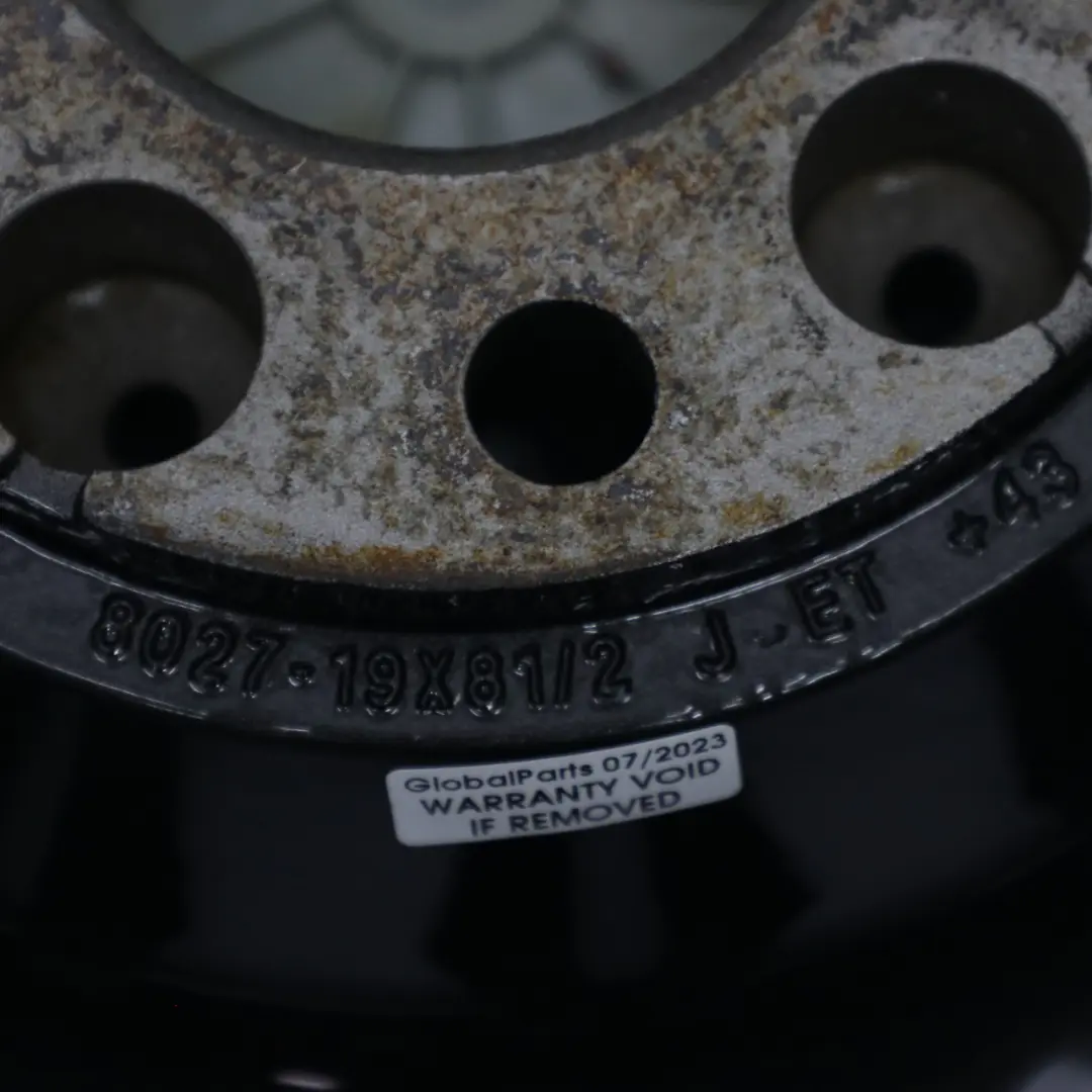 llanta trasera aleación 19 "M doble radio 67 8,5J ET:43 VIA para BMW E46 M3 con número de pieza 2229660 BMW E46 M3 llanta trasera aleación 19 "M doble radio 67 8,5J ET:43 VIA - SKU 2229660-VIA - Número de pieza 2229660