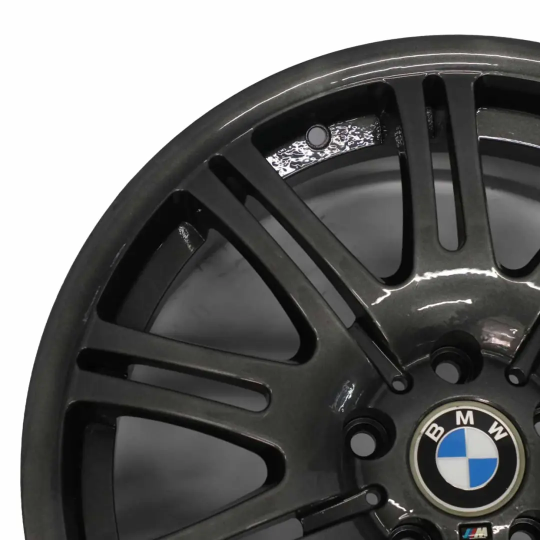 Hinterrad Alufelge 19" M Doppelspeiche 67 8,5J ET:43 VIA für BMW E46 M3 mit Teilenummer 2229660 BMW E46 M3 Hinterrad Alufelge 19" M Doppelspeiche 67 8,5J ET:43 VIA - SKU 2229660-VIA - Teilenummer 2229660