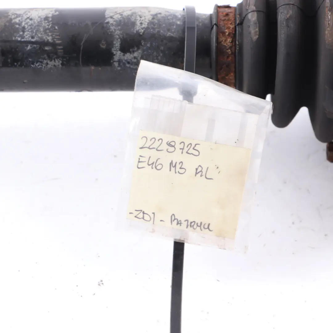 Driveshaft BMW E46 M3 Petrol S54 Rear Axle Left N/S Output Shaft to with Part number 7839465 Driveshaft BMW E46 M3 Petrol S54 Rear Axle Left N/S Output Shaft - SKU 2229725 - Part number 7839465