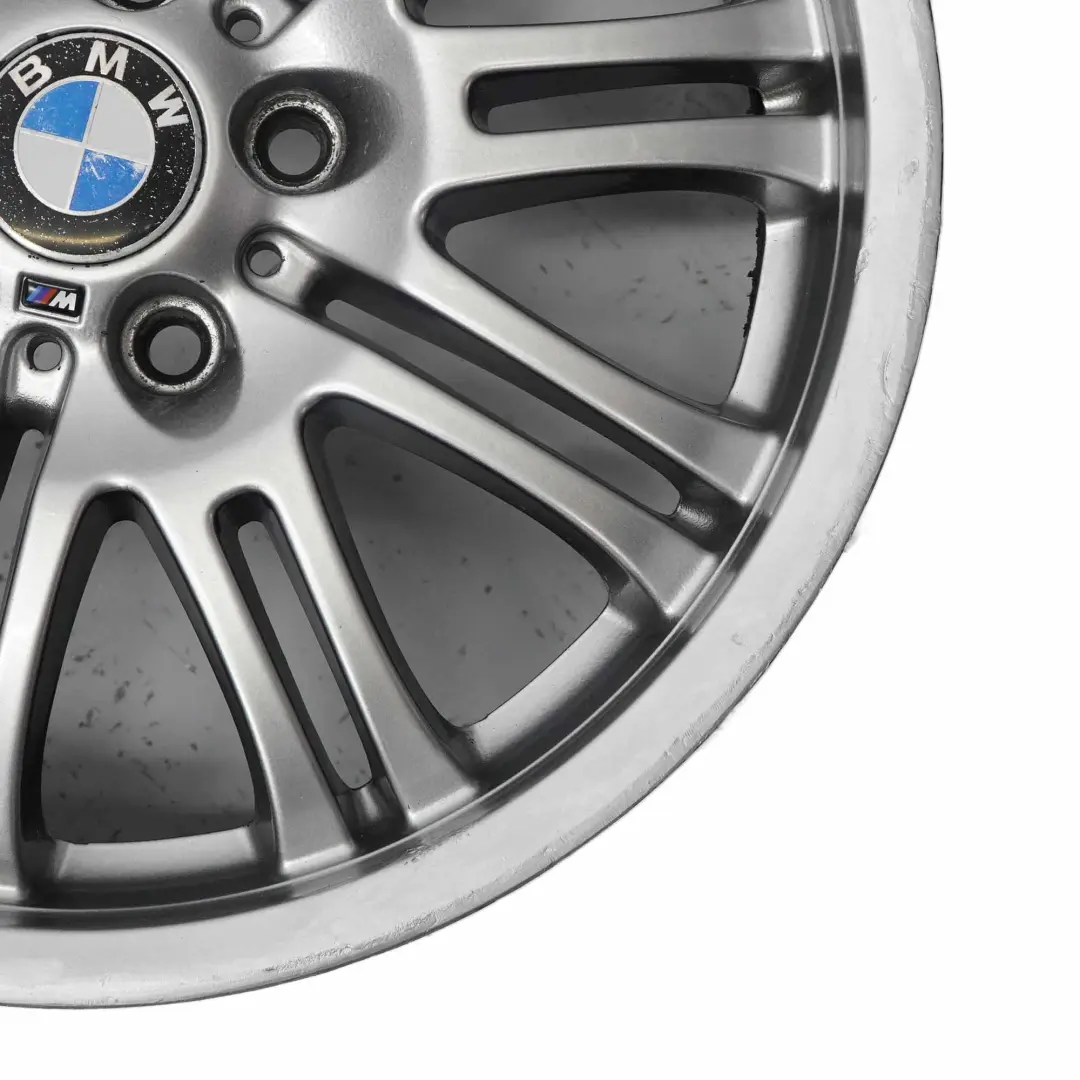 Chromshadow Alloy Wheel 18" 8J ET:47 M Double Spoke 67 to BMW E46 M3 with Part number 2229950 BMW E46 M3 Chromshadow Alloy Wheel 18" 8J ET:47 M Double Spoke 67 - SKU 2229950-1 - Part number 2229950